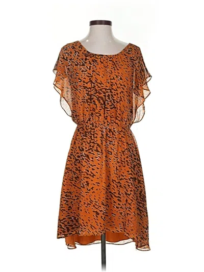 Pre-owned W118 By Walter Baker Cocktail Dress In Orange