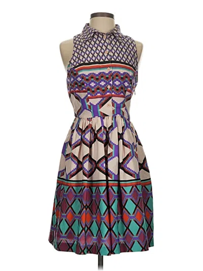 Pre-owned W118 By Walter Baker Cocktail Dress In Purple