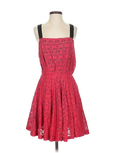Pre-owned W118 By Walter Baker Cocktail Dress In Red