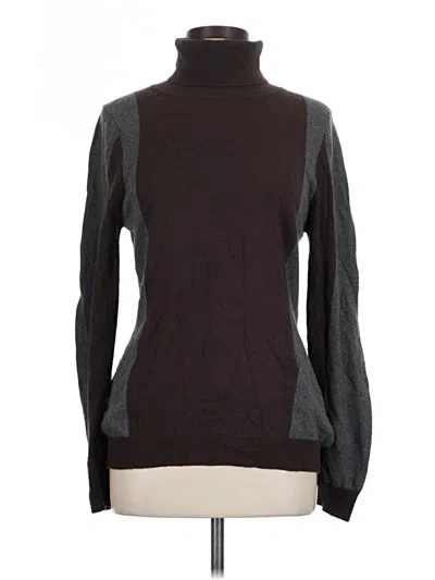 Pre-owned W118 By Walter Baker Turtleneck Sweater In Brown