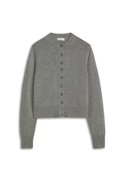 Scanlan Theodore Cashmere Cardigan In Gray
