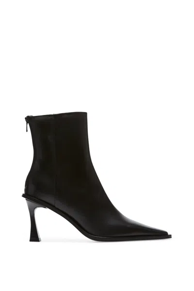 Scanlan Theodore Chisel Toe Ankle Boot 7.5 In Black