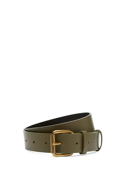 Scanlan Theodore Roller Buckle Belt 3 In Green