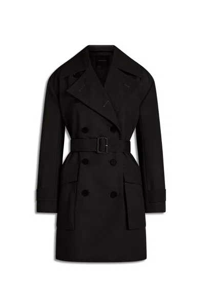 Scanlan Theodore Trench Coat In Black
