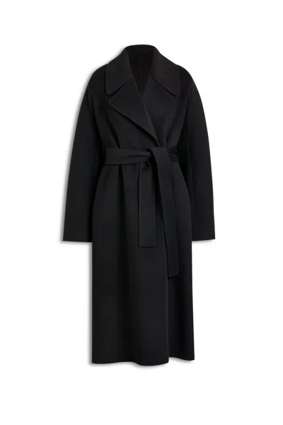 Scanlan Theodore Wool Soft Coat In Black