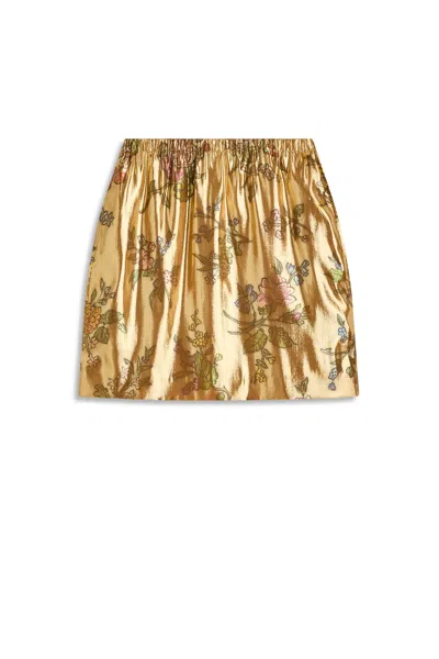 Scanlan Theodore French Tinsel Floral Mini In Multi