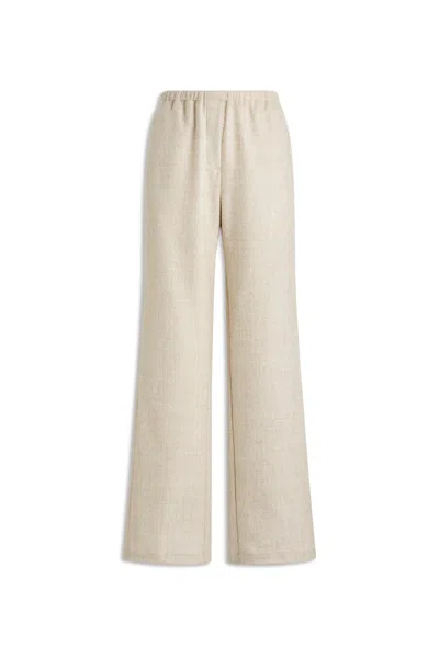 Scanlan Theodore Italian Flannel Soft Trouser In Gold