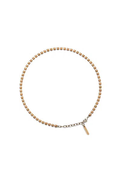 Scanlan Theodore Italian Opal Strass Choker In Gold