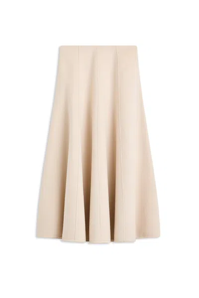 Scanlan Theodore Long Panel Skirt In Gray