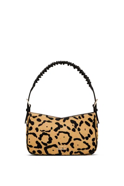 Scanlan Theodore The Rouched Printed Shoulder Bag In Multi