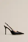 Scanlan Theodore Triangle Frame Slingback 10.5 In Black