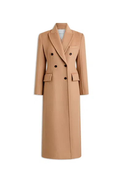 Scanlan Theodore Tailored Coat In Nude