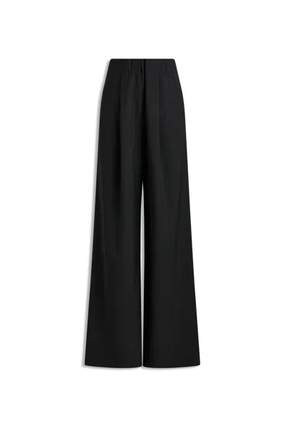 Scanlan Theodore Soft Pleat Trouser In Black
