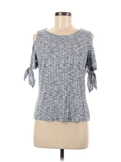 Pre-owned W5 3/4 Sleeve T-shirt In Blue