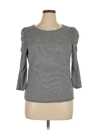 Pre-owned W5 3/4 Sleeve T-shirt In Gray