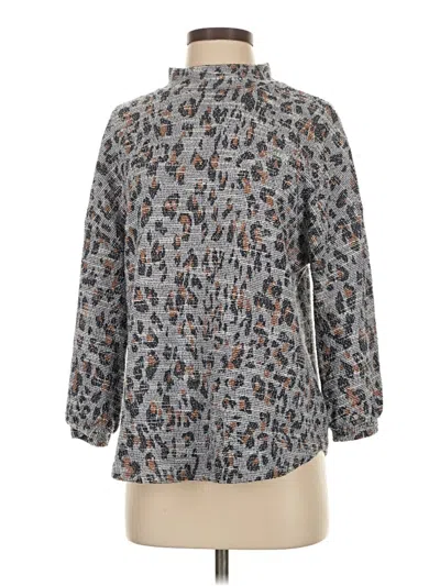 Pre-owned W5 Long Sleeve Turtleneck In Gray