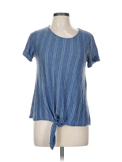 Pre-owned W5 Short Sleeve T-shirt In Blue