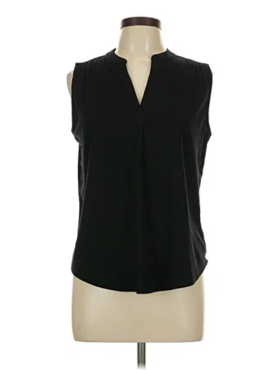 Pre-owned W5 Sleeveless Blouse In Black