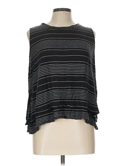 Pre-owned W5 Sleeveless Blouse In Black