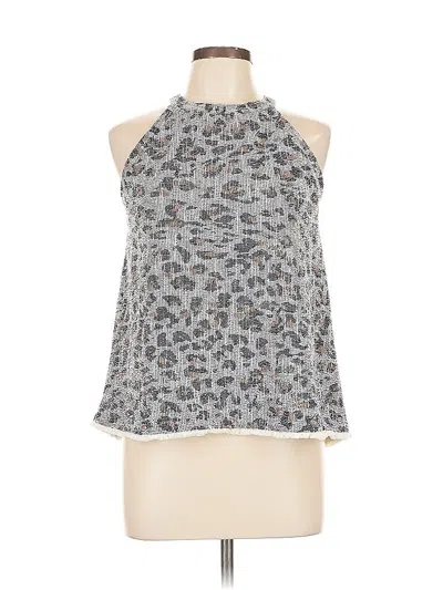 Pre-owned W5 Sleeveless Blouse In Gray