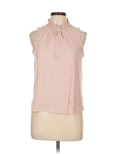 Pre-owned W5 Sleeveless Blouse In Pink