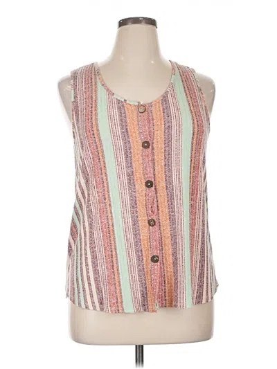 Pre-owned W5 Sleeveless Blouse In Pink