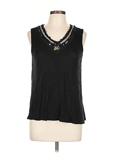 Pre-owned W5 Sleeveless T-shirt In Black