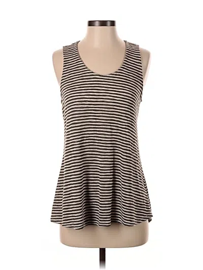 Pre-owned W5 Sleeveless Top Black Scoop Neck Tops