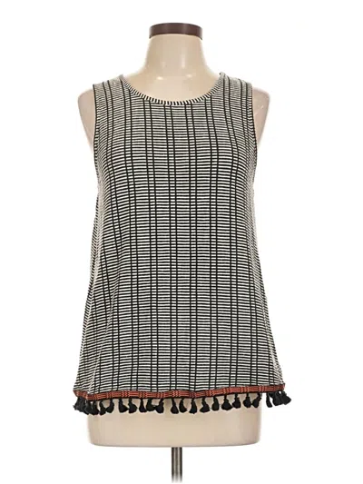 Pre-owned W5 Sleeveless Top Gray Square Neckline Tops