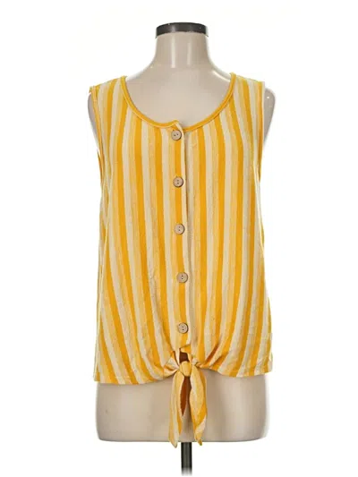 Pre-owned W5 Sweater Vest In Yellow