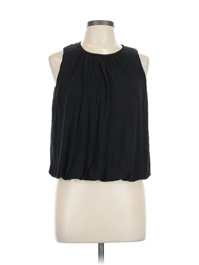 Pre-owned W5 Tank Top Black Halter Neckline Tops