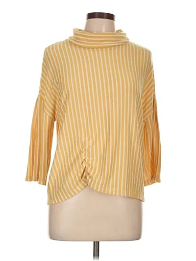 Pre-owned W5 Turtleneck Sweater In Yellow