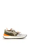 W6yz Avant-garde Suede And Technical Fabric Sneakers In Multi