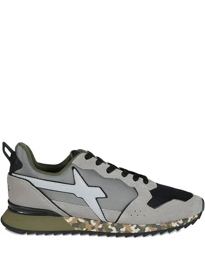 W6yz Jet Suede Sneakers In Gray
