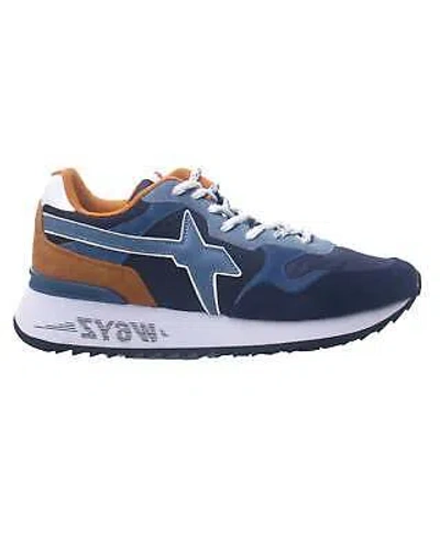 Pre-owned W6yz Low Shoes Yak-m Trainers Blue Man