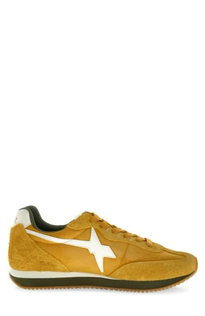 W6yz Samoa Suede Sneaker In Yellow