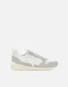 W6yz W6 Yz Jet M Grey Nylon Suede Sneakers In Gray