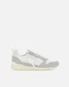 W6yz W6 Yz Jet M Grey Nylon Suede Sneakers