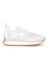 W6yz Sneaker In Suede And Technical Fabric In Beige Chiari E Naturali