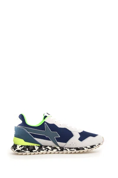 W6yz Sneakers Blue In Blu Blu E Verdi