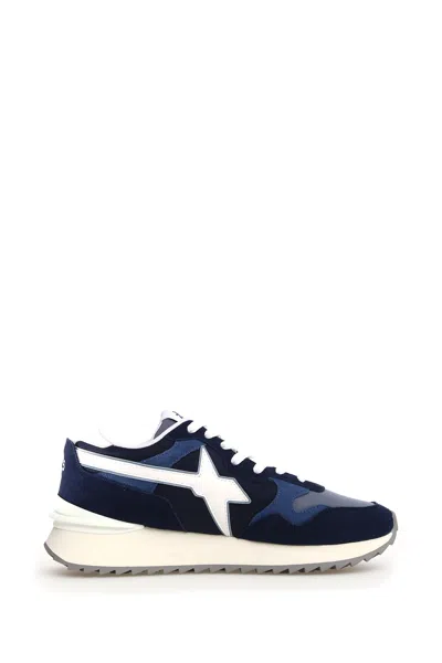 W6yz Sneakers Blue In Blu Blu E Verdi