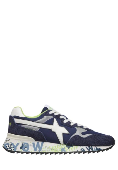W6yz Sneakers Blue In Multi