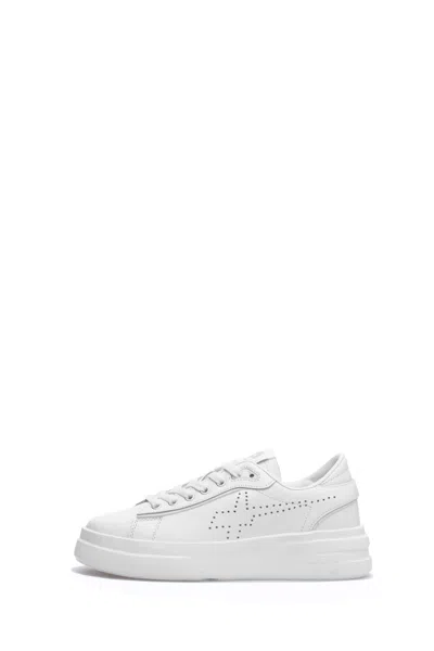 W6yz Sneakers White In Bianco Chiari E Naturali