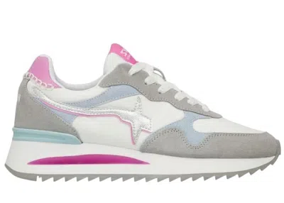 W6yz Stylish Women's Sneakers In White