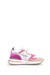 W6yz Technical Fabric And Suede Sneakers In Multi