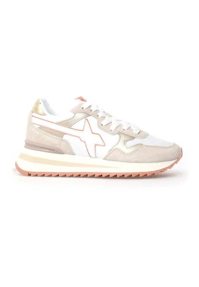 W6yz Technical Fabric Sneakers In Multi
