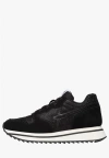 W6yz Women's Sneakers  Jet-w 201863515a101 Black In Animal Print