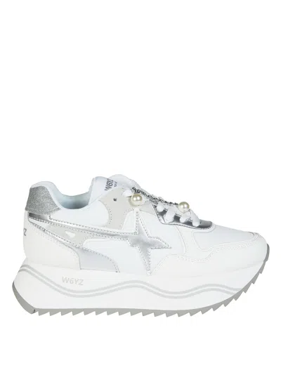 W6yz Women's Stylish Deva-w Sneakers In Bianco