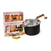 Wabash Valley Farms 12 Days Of Holiday Popping Advent Calendar & Whirley Pop Stove Top Popcorn Popper Food Set In Multi