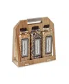 Wabash Valley Farms Gourmet Kernel Collection Wooden Crate Set In Multi